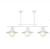 David Hunt Lighting Station Small Pendant & Wall Bracket Spare Glass Opal